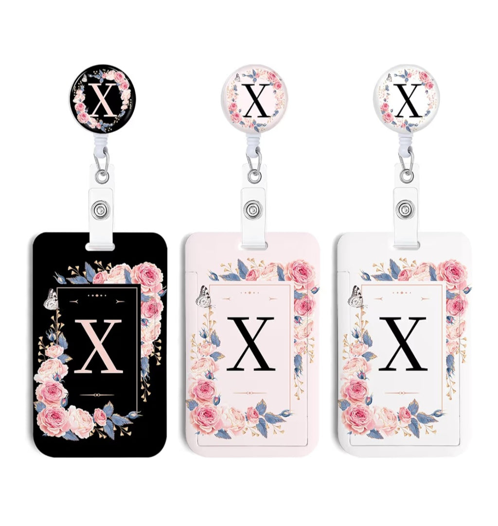 Soportes para Tarjetas de Identificación Personalizados con Iniciales.