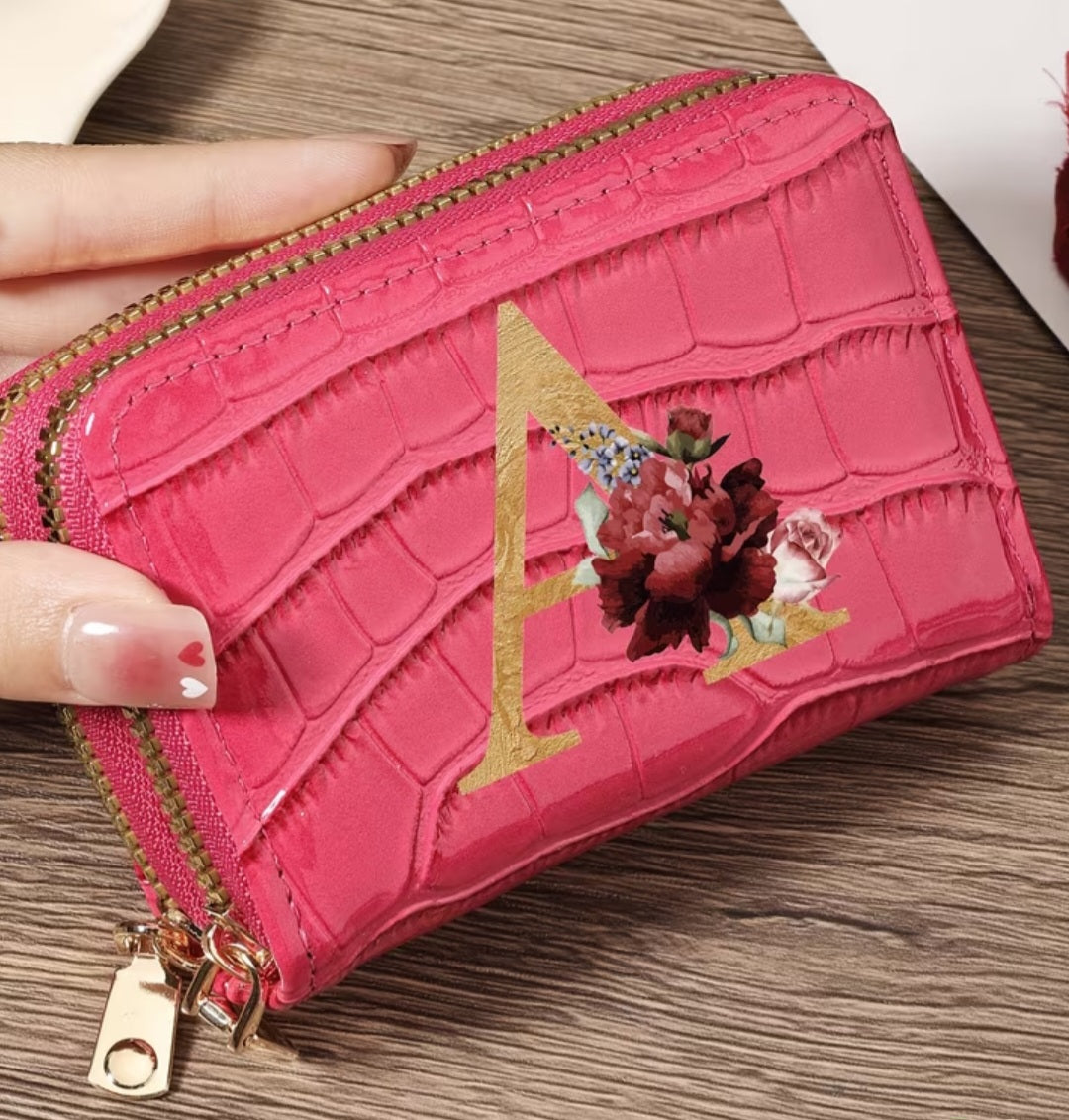 Monederos Personalizados con Iniciales.
