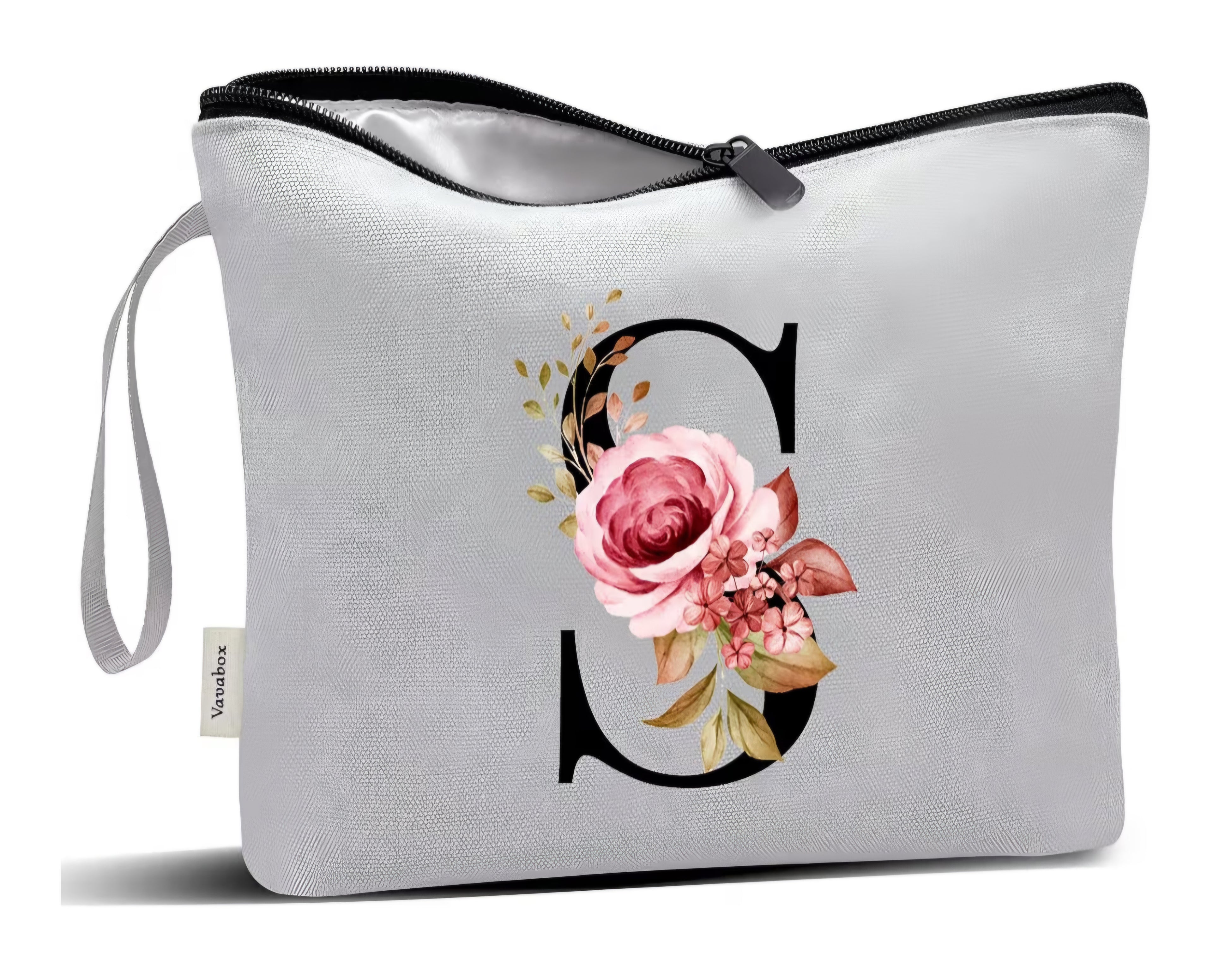 Bolsas para Maquillaje Personalizadas con Iniciales.