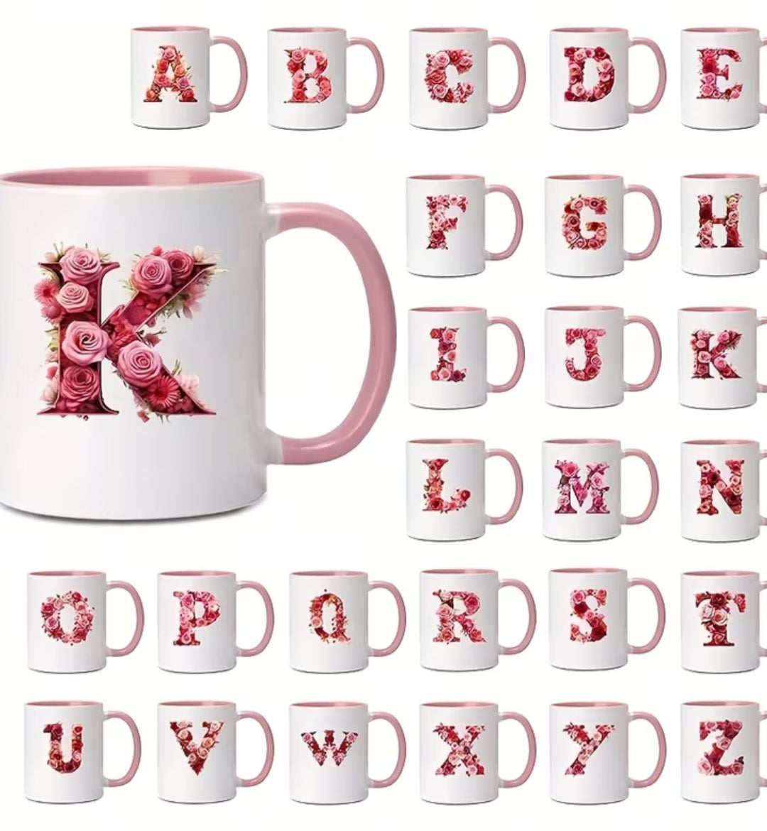 Tazas Personalizadas con Iniciales.