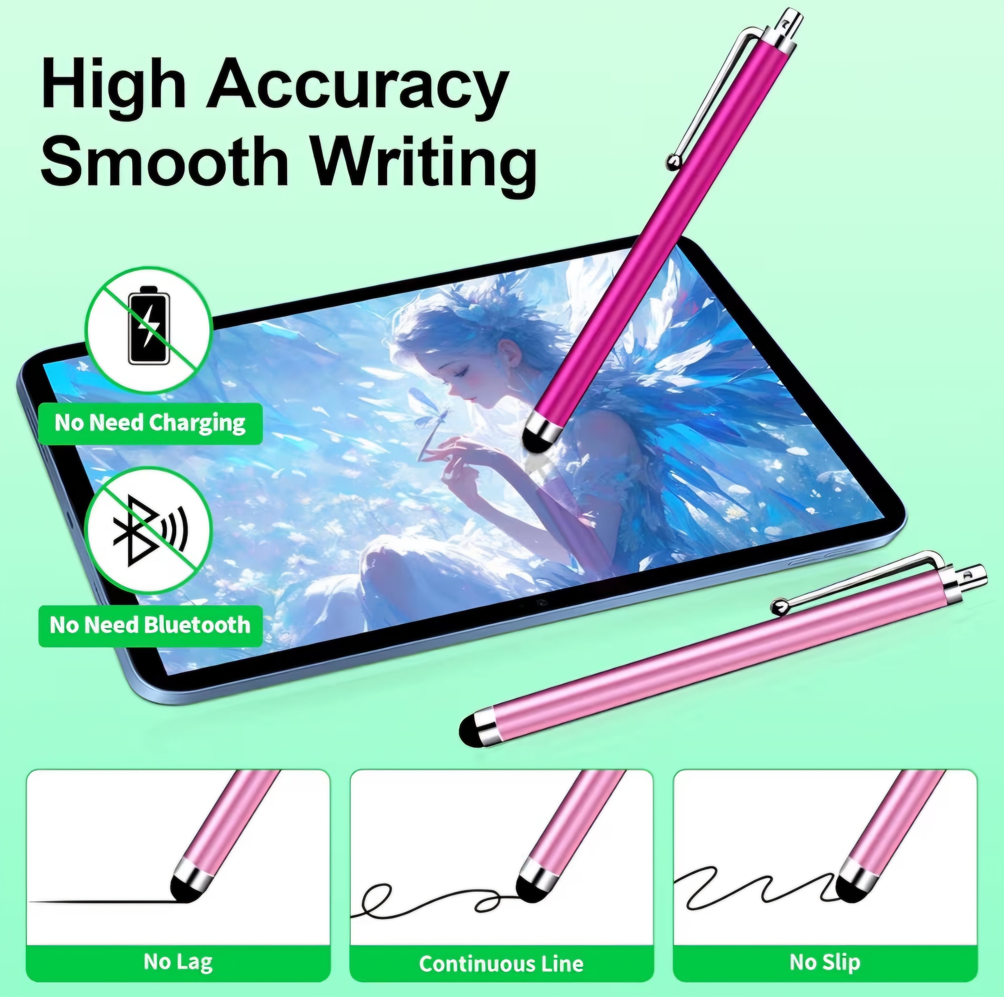 Paquete de 20 Lápices Capacitivos, para pantalla Táctil Personalizados.
