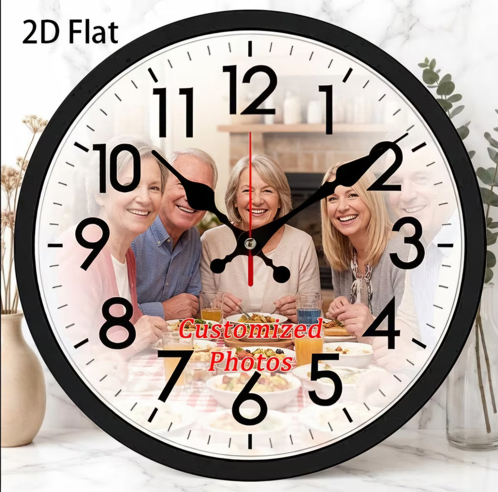 Reloj de Pared Personalizados con Fotos.