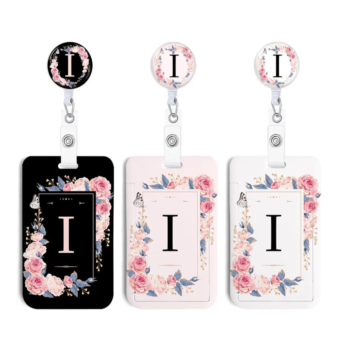 Soportes para Tarjetas de Identificación Personalizados con Iniciales.