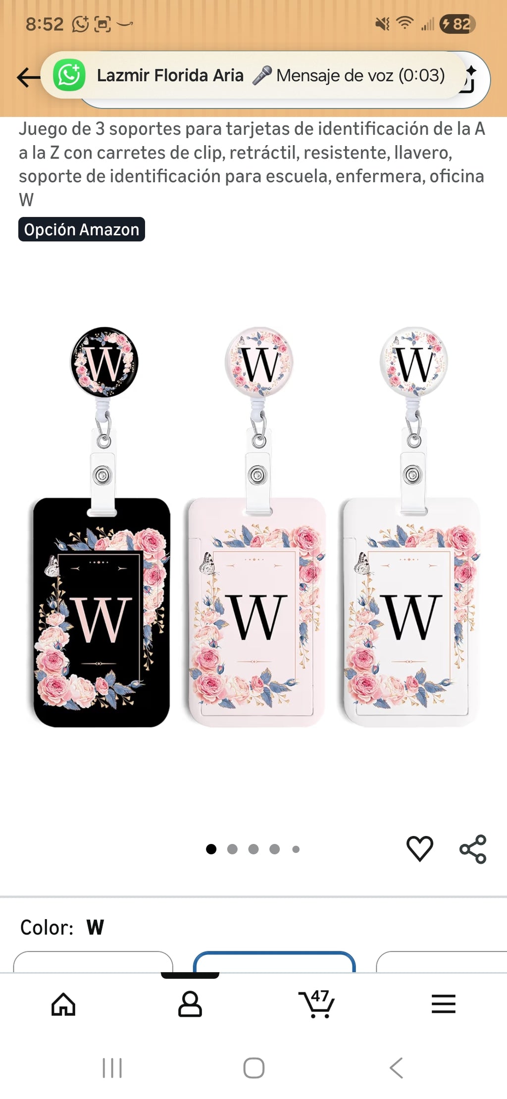Soportes para Tarjetas de Identificación Personalizados con Iniciales.