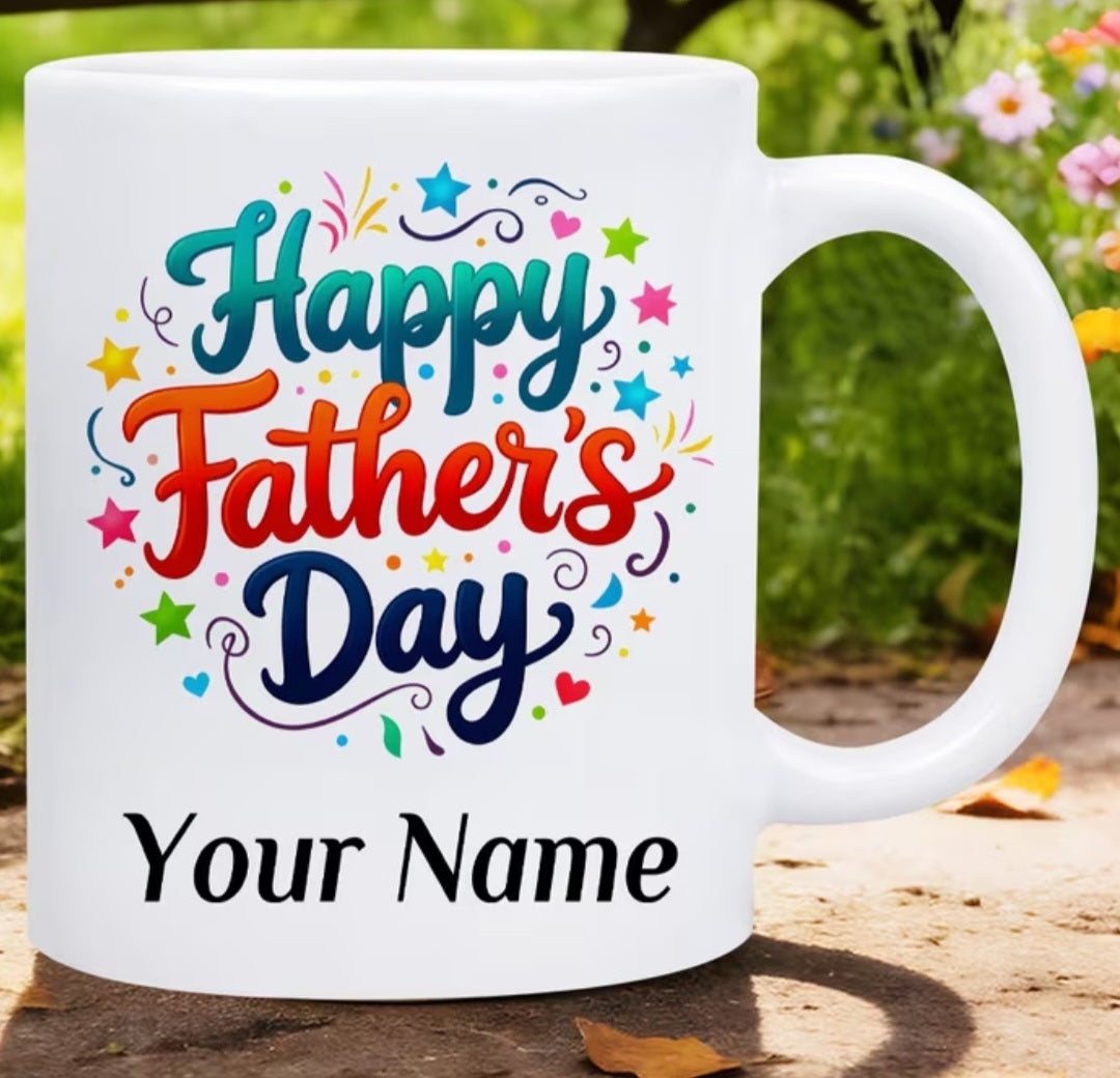 Tazas Personalizadas con Diseños para Día de los Padres.
