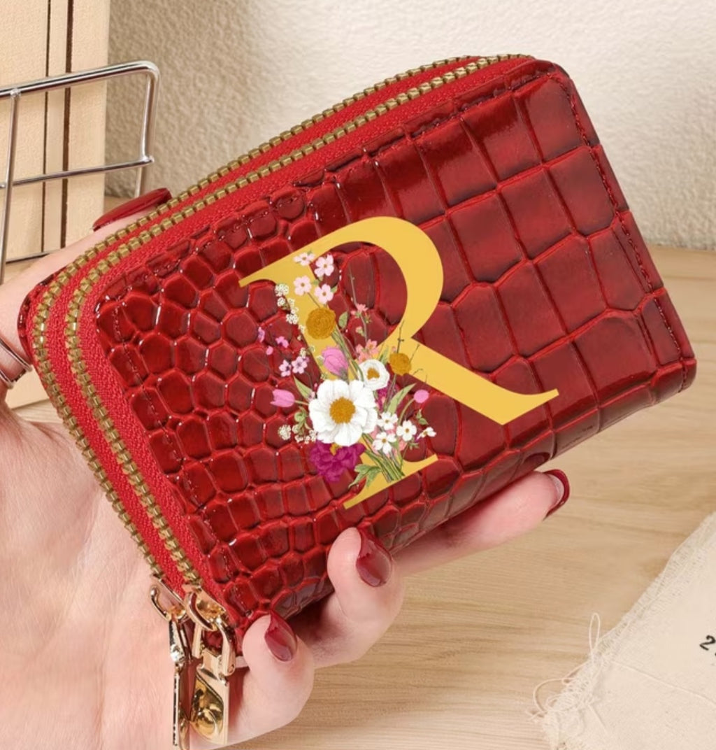 Monederos Personalizados con Iniciales.