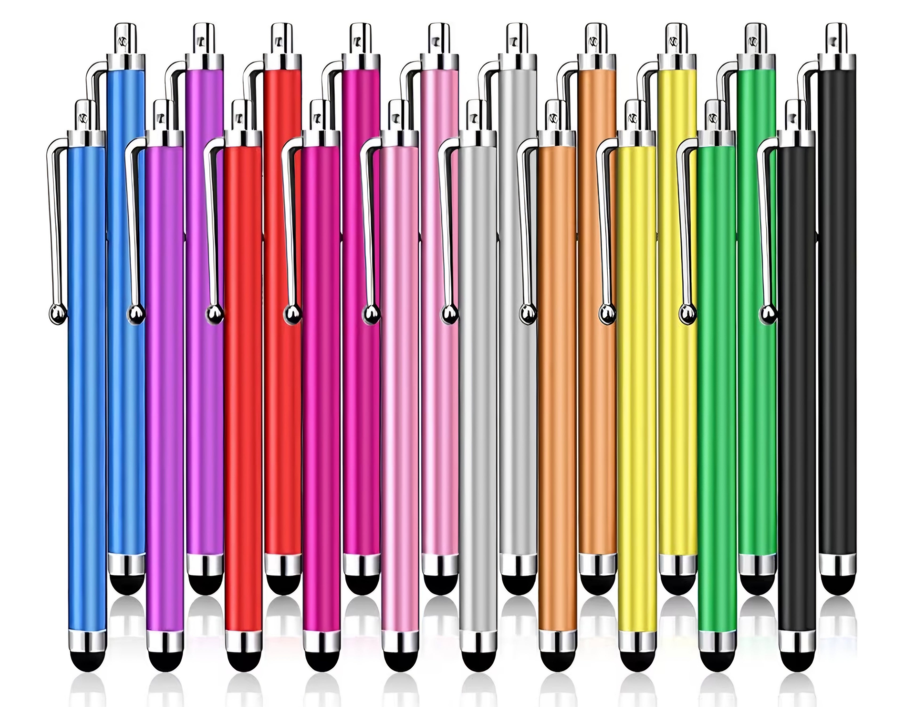 Paquete de 20 Lápices Capacitivos, para pantalla Táctil Personalizados.