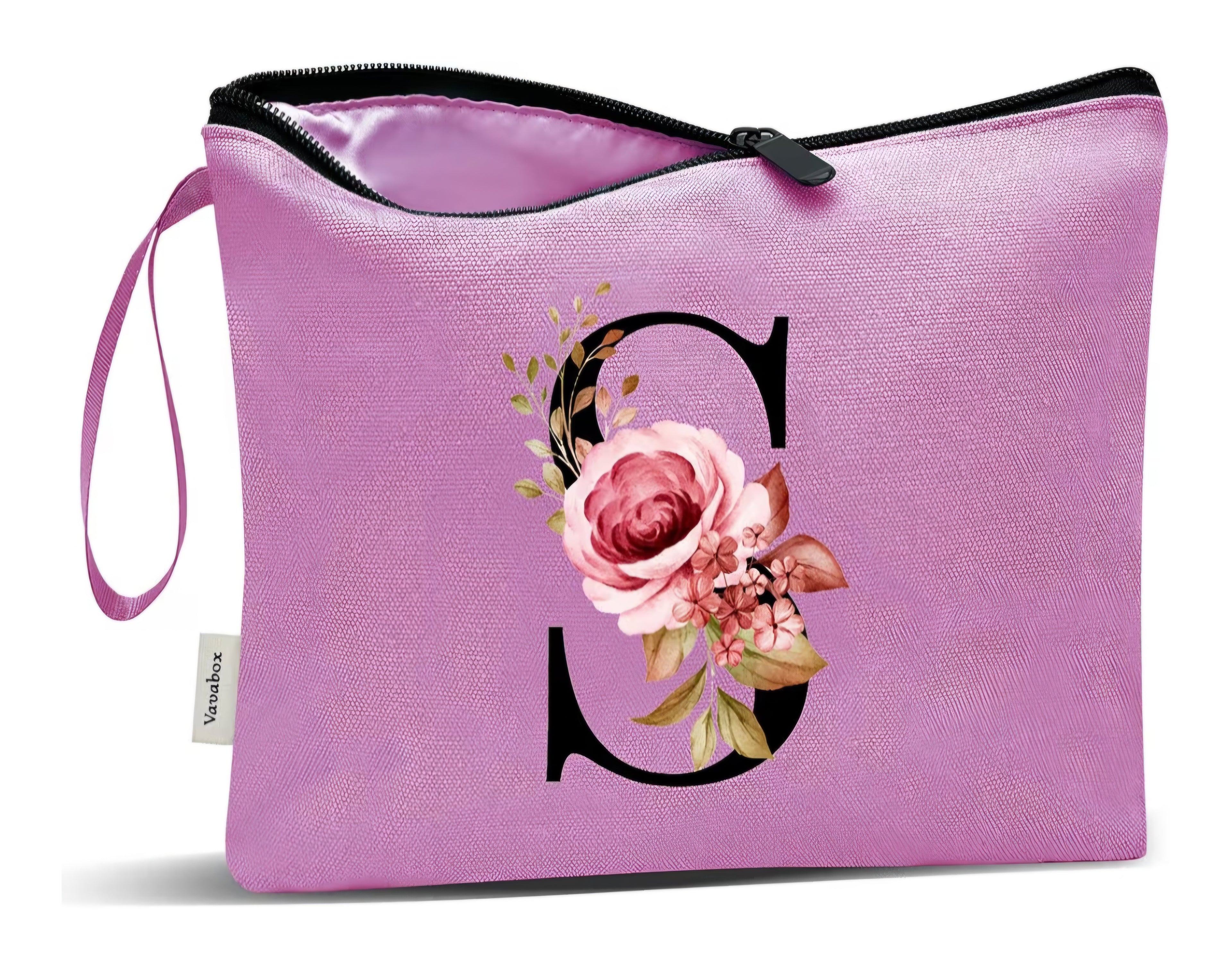 Bolsas para Maquillaje Personalizadas con Iniciales.