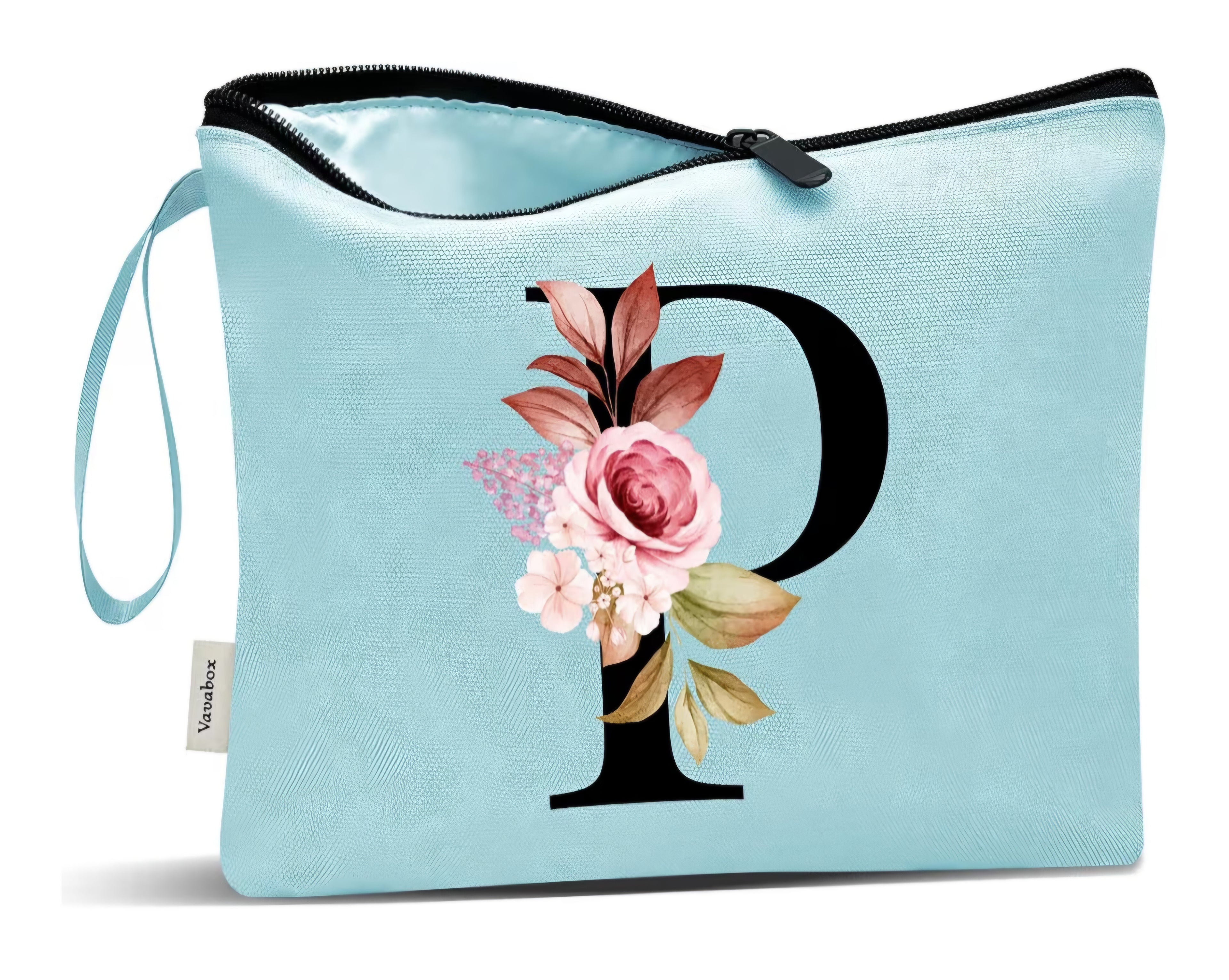 Bolsas para Maquillaje Personalizadas con Iniciales.