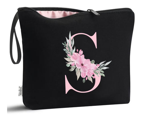 Bolsas para Maquillaje Personalizadas con Iniciales.