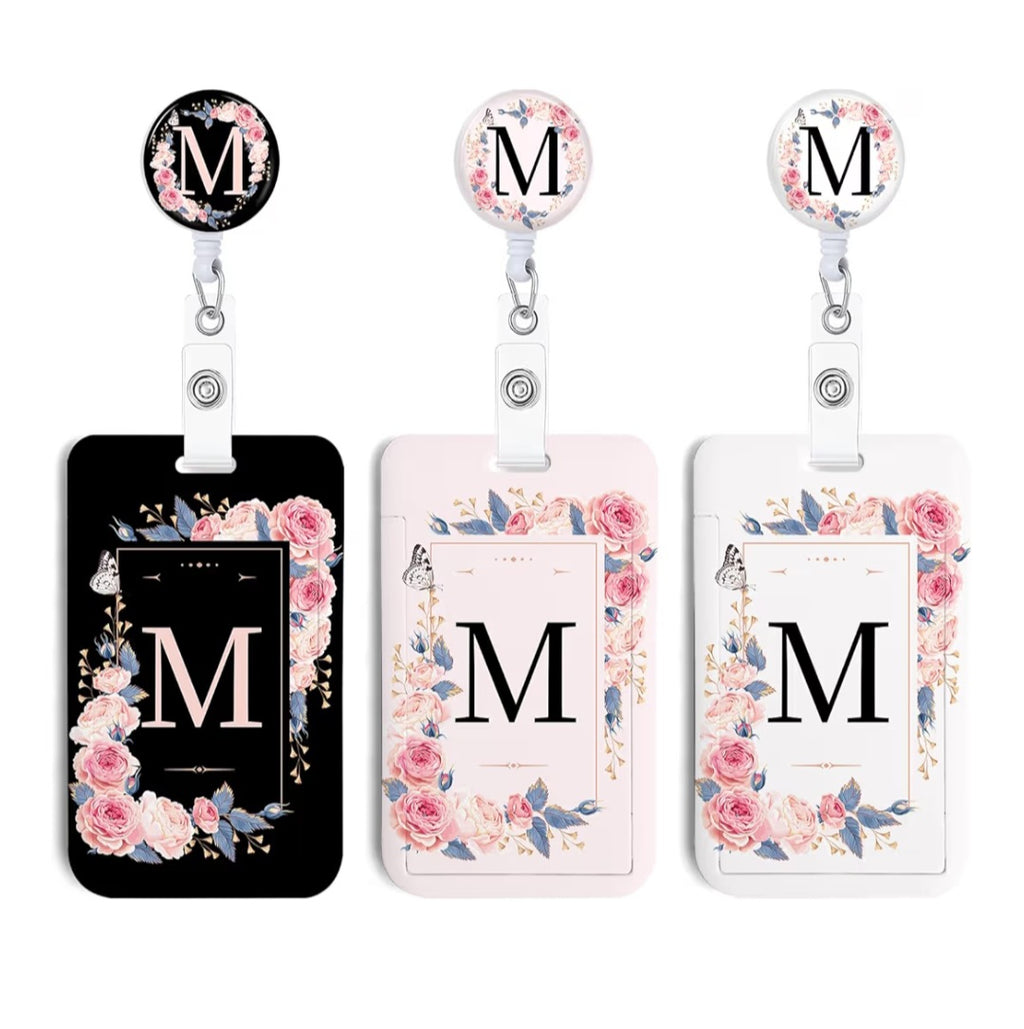 Soportes para Tarjetas de Identificación Personalizados con Iniciales.