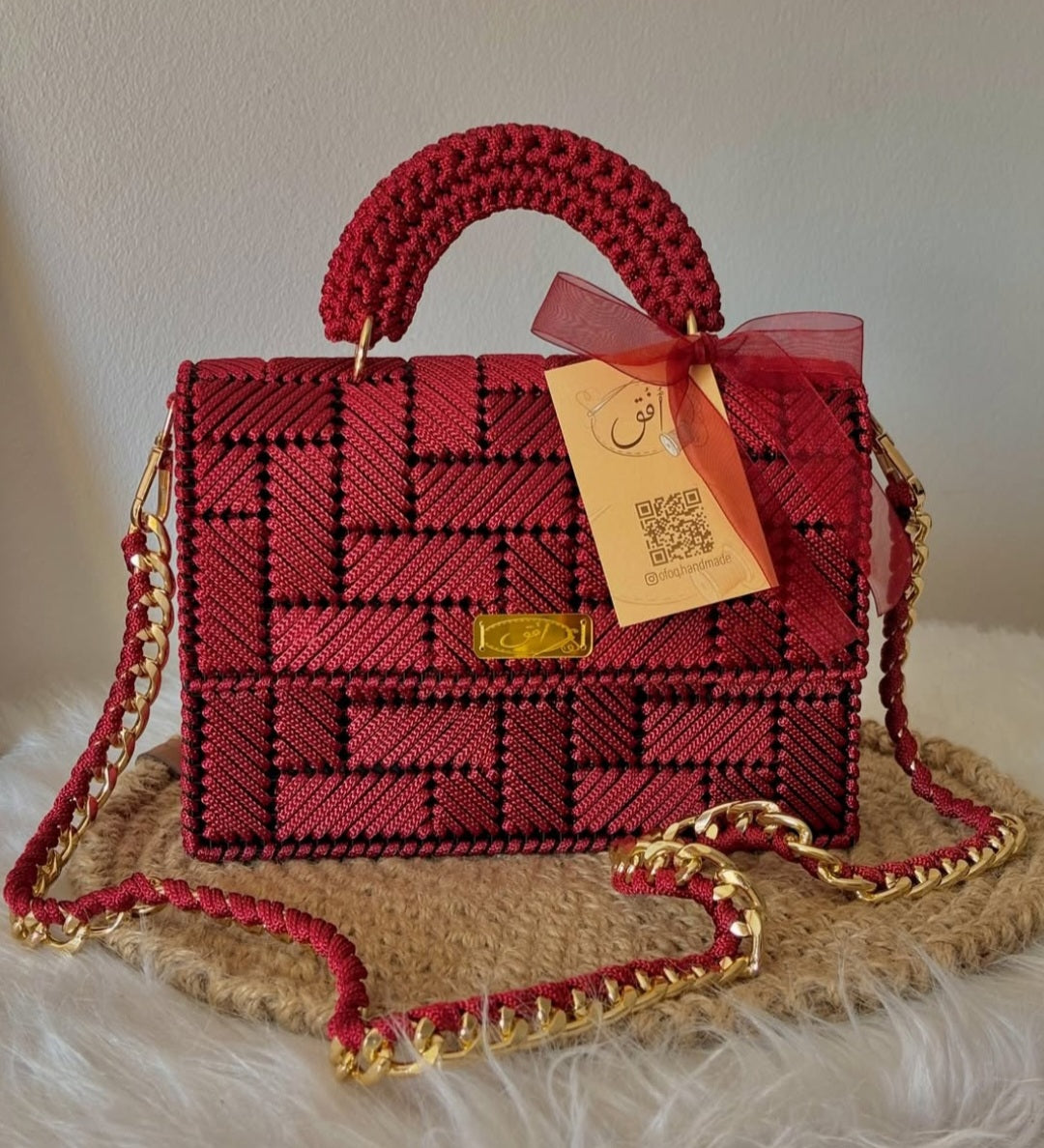 Carteras Tejidas hechas a Mano.